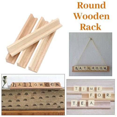 Wooden round small large rack - large,