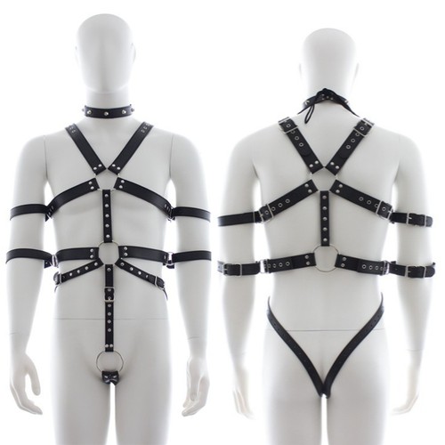 Male full body belt - belt, bodysuit