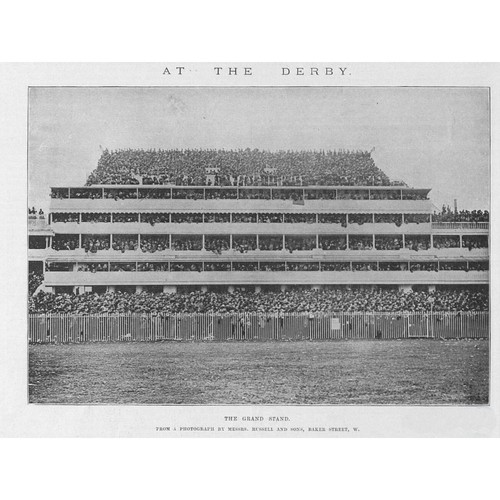 Epsom race course - race, the
