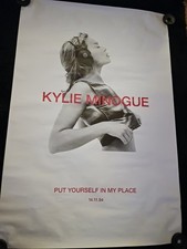 Kylie Minogue Put Yourself In My Place Bus Stop Poster Super dupa RARE