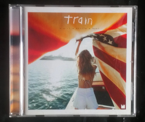Train girl bottle - a, a