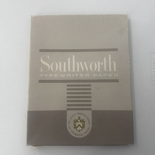 Southworth 419cf typewriter - southworth,