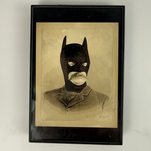 Brainwash framed postcard - mr,