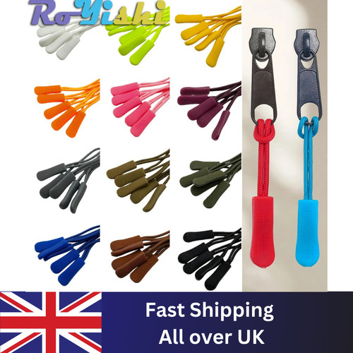 10pc zipper pulls detachable - 10pc,