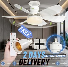 40W LED Ceiling Fan with Light