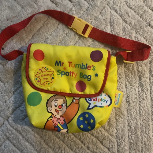 Tumble spotty bag and badge - tumble,