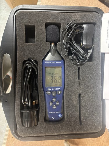 Pce 322a noise - noise, meter