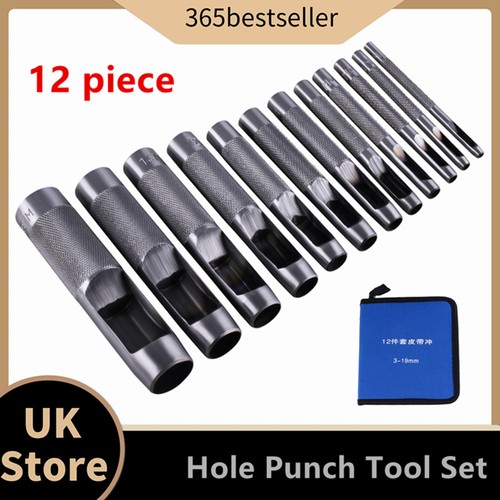 12pc precision hollow punch - precision,