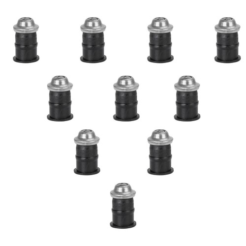 10x aluminum m5x16mm - aluminum,