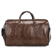 MenWomen Leather Duffle