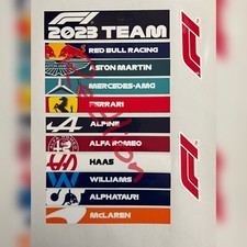 Formula 2023 teams Printed