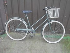Vintage Hercules Commuter Ladies / Girls Bicycle Bike, Brooks seat, C/W Basket