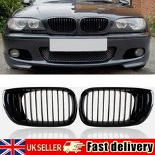 2x Kidney Front Grille Grill
