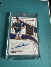 2023-24 Panini Immaculate Zinedine Zidane Immaculate Numbers Auto /49 France ?