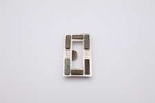 Antique Sterling Silver Agate