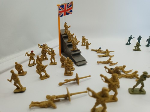Bundle vintage plastic toy - bundle,