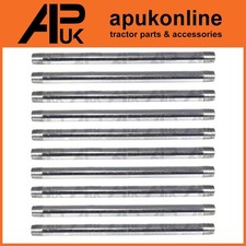 10x Grease Gun Tubes Straight