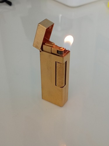 Dunhill gold plated 1970 - gold, 1970's