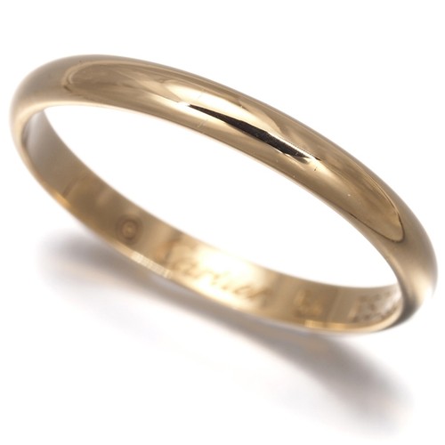 Auth cartier ring 1895 wedding - ring,