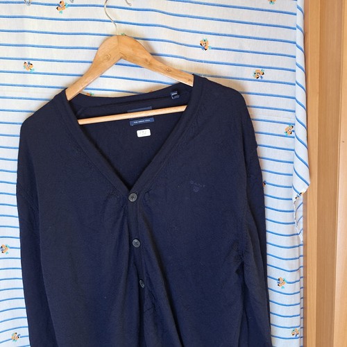 Gant mens navy merino wool - mens,