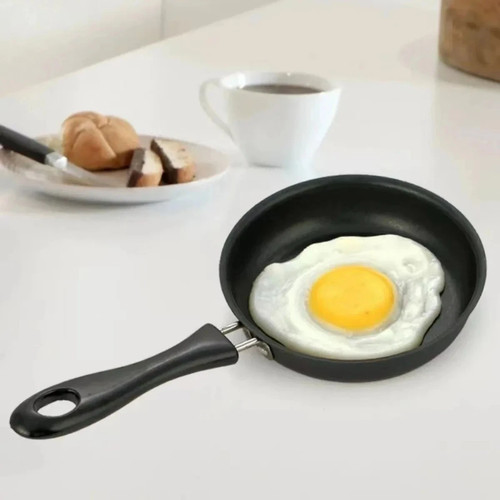 Frying pan non - non-stick, coated