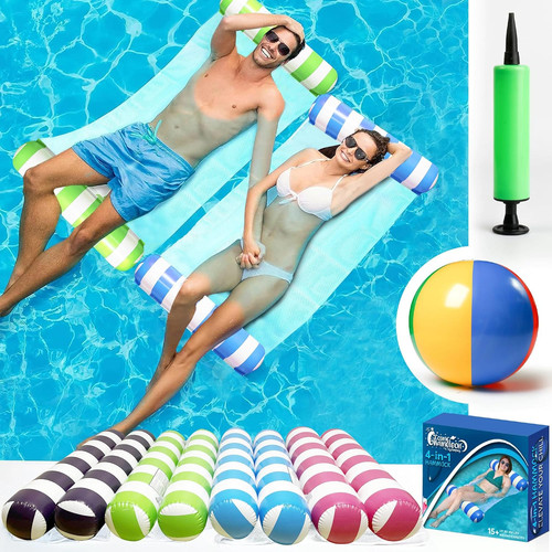 Pack inflatable pool hammock - 4,