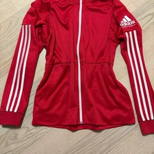 Adidas Red Three Stripes Track