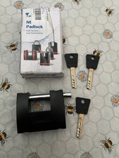 MUL-T-Lock Extra High Security Padlock for General Use, 12mm