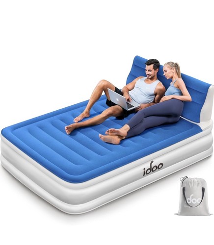 Idoo air bed with - bed,
