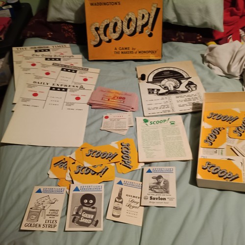 Scoop board game - game, by