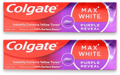 Colgate max white purple - max,