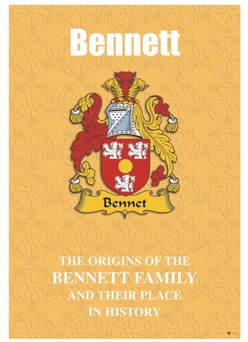 Bennett english surname - bennett,