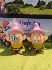 DISNEY Vinylmation 3" Park Set 1 Popcorn Lot Dopey and Variant Seven Dwarves 