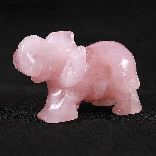 Natural rose quartz crystal - rose,