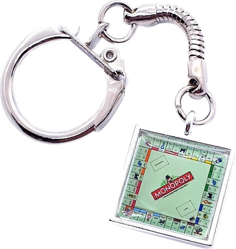 Unique monopoly board keyring - monopoly,