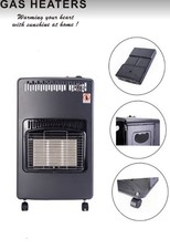 Foldup Extragas LPG Cabinet Heater, 4.2KW Max Heat Output, Complete with Butane