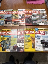 1971 HOT ROD Magazine Lot Of