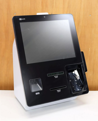 Ncr self checkout kiosk - ncr,