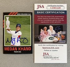MEGAN KHANG AUTOGRAPH 2024