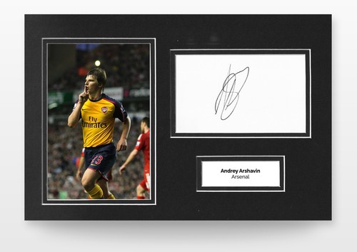 Andrey arshavin hand signed - arshavin, hand-signed