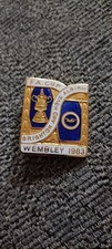 Brighton and Hove Albion 1983 fa Cup Winners enamel pin badge