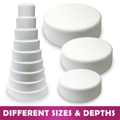 Cake dummy round - dummy, bevelled
