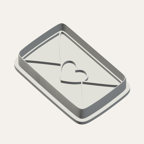 Love letter cutter and - love,
