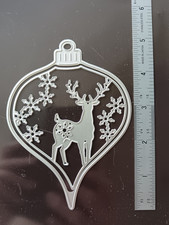 Reindeer Bauble Cutting Die