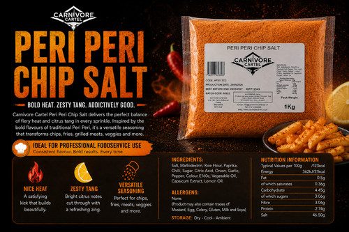 Peri piri chip salt seasoning - salt,
