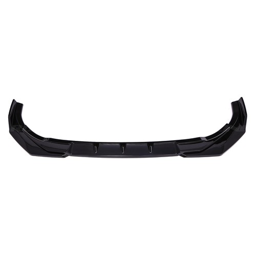 Gloss black front splitter - black,