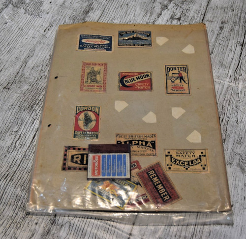 Superb vintage matchbox - superb, labels