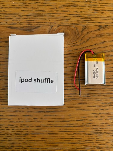 Battery for apple ipod shuffle - battery,