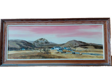 1970 Large framed Oil Painting