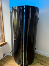 carribean upright black sunbed